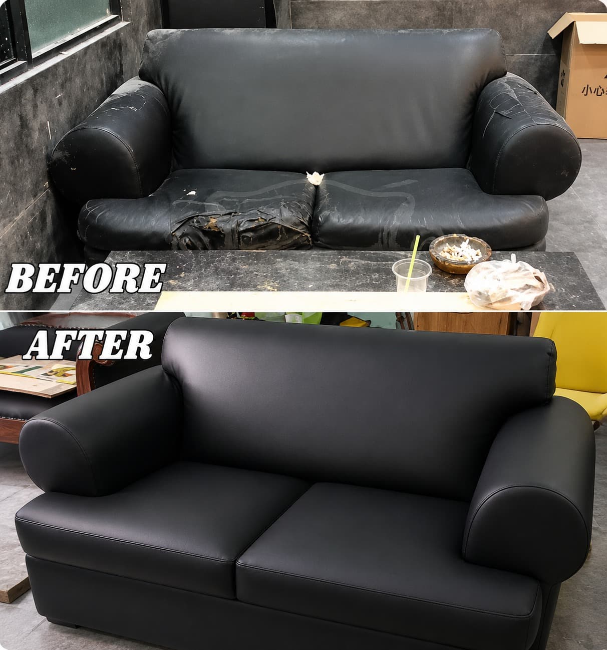 Pembersihan sofa profesional - gambar 5